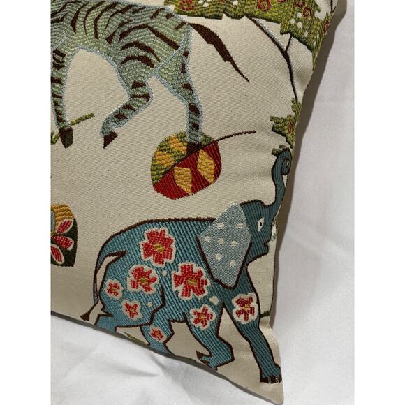 Nursery child’s room Safari zoo animals Tapestry Pillow Throw adorable custom - Picture 5 of 7